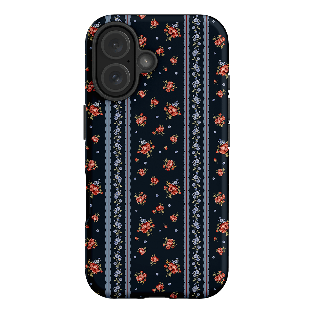 Midnight Stripe Printed Phone Cases iPhone 16 / Armoured by Kasiags Art - The Dairy