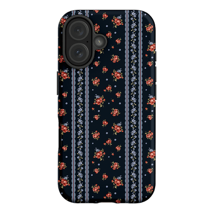 Midnight Stripe Printed Phone Cases iPhone 16 / Armoured by Kasiags Art - The Dairy