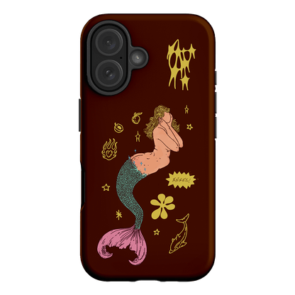 Mimi Chocolate Printed Phone Cases iPhone 16 / Armoured by Easty Beasty - The Dairy