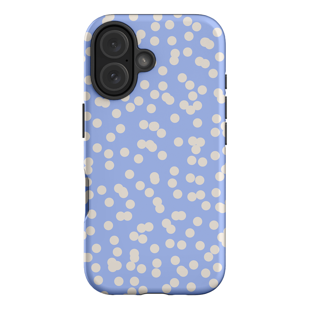 Mini Confetti Periwinkle Salt Printed Phone Cases iPhone 16 / Armoured by Veronica Tucker - The Dairy