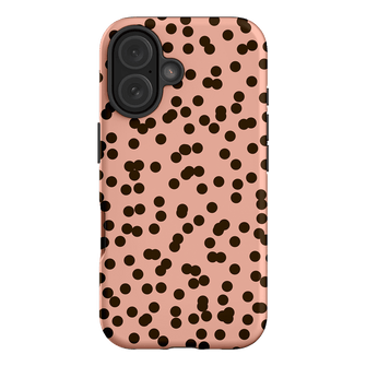 Mini Confetti Pink Chocolate Printed Phone Cases iPhone 16 / Armoured by Veronica Tucker - The Dairy