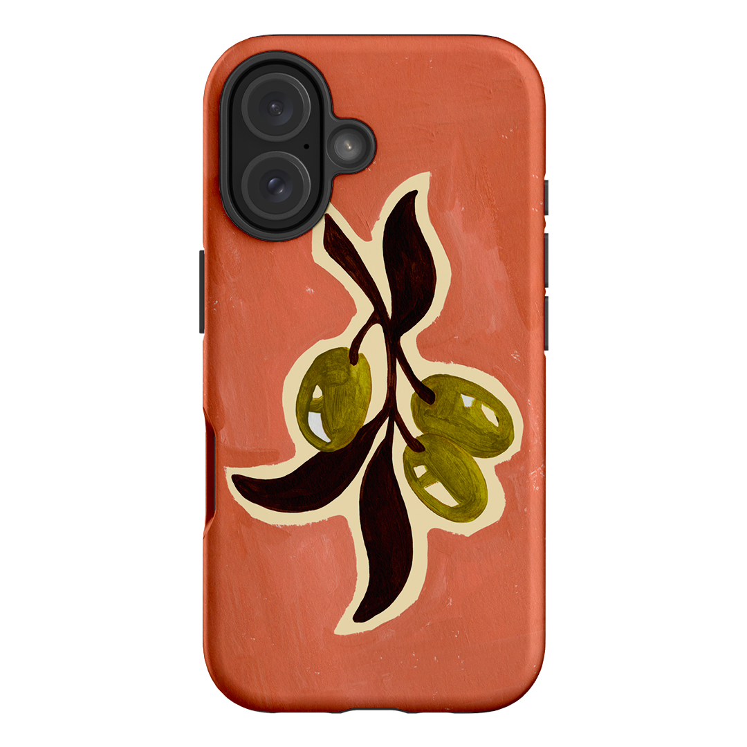 Olives Printed Phone Cases iPhone 16 / Armoured by Studio Bon - The Dairy