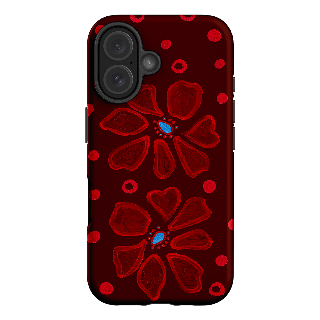 Painted Petal Rouge Printed Phone Cases iPhone 16 / Armoured by BG. Studio - The Dairy
