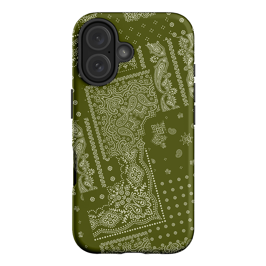 Paisley Fern Printed Phone Cases iPhone 16 / Armoured by The Dairy - The Dairy