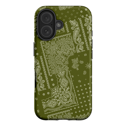 Paisley Fern Printed Phone Cases iPhone 16 / Armoured by The Dairy - The Dairy