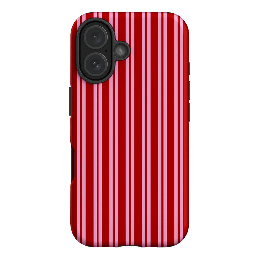 Punch Stripes Printed Phone Cases iPhone 16 / Armoured by The Dairy - The Dairy