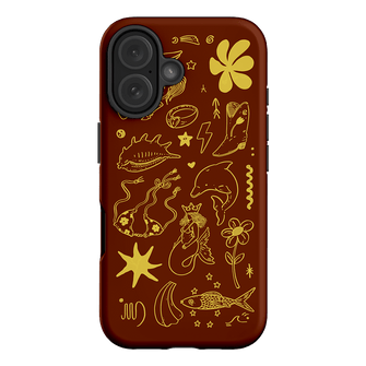 Spiced Cowboy Chocolate Printed Phone Cases iPhone 16 / Armoured by Easty Beasty - The Dairy