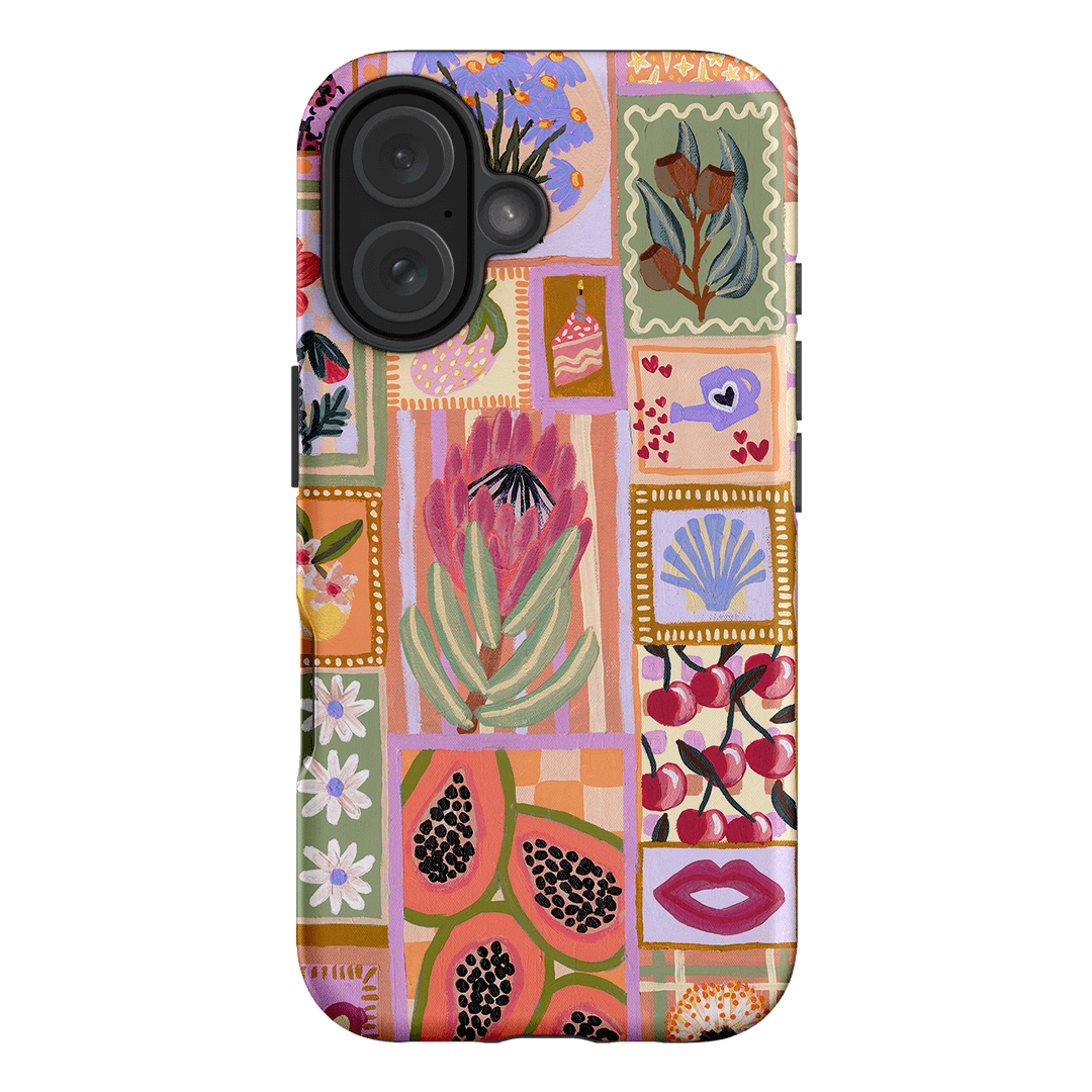 Summer Postcards Printed Phone Cases iPhone 16 / Armoured by Amy Gibbs - The Dairy