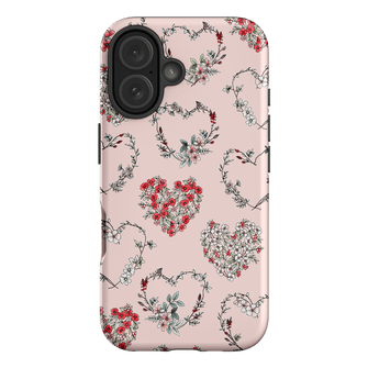 Wild Heart Wreath Printed Phone Cases iPhone 16 / Armoured by Typoflora - The Dairy