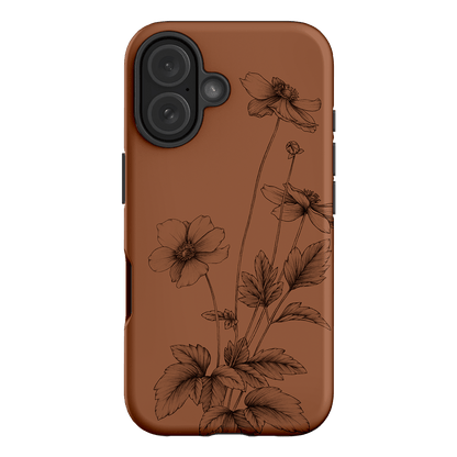 Windflowers Study Printed Phone Cases iPhone 16 / Armoured by Typoflora - The Dairy