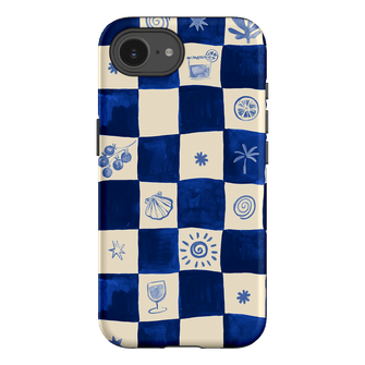 Afternoon Mezze Azure Printed Phone Cases iPhone 16E / Armoured by Charlie Taylor - The Dairy