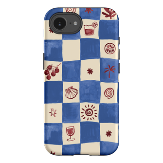 Afternoon Mezze Cornflower Printed Phone Cases iPhone 16E / Armoured by Charlie Taylor - The Dairy