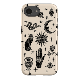 Astro Flash Beige Printed Phone Cases iPhone 16E / Armoured by Veronica Tucker - The Dairy