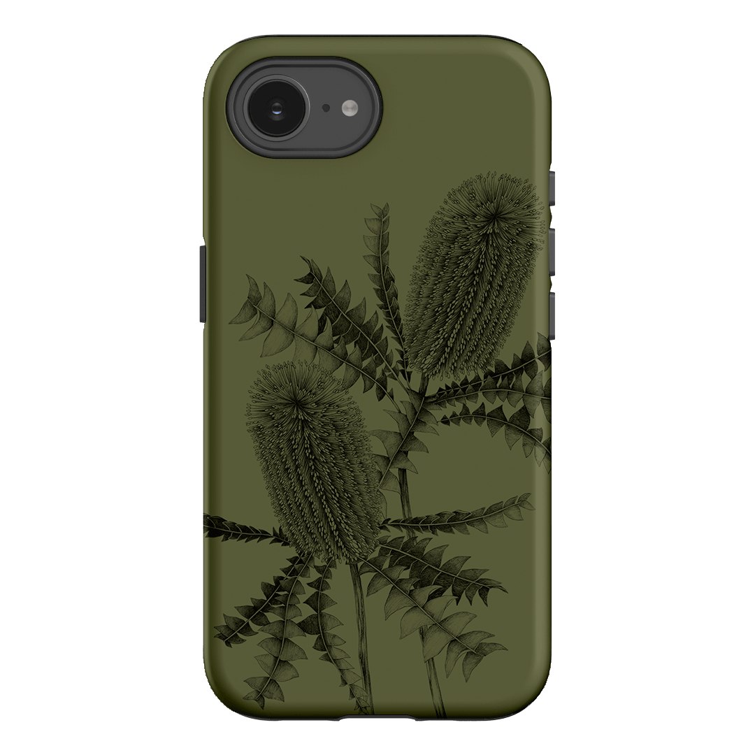 Banksia Study Printed Phone Cases iPhone 16E / Armoured by Typoflora - The Dairy