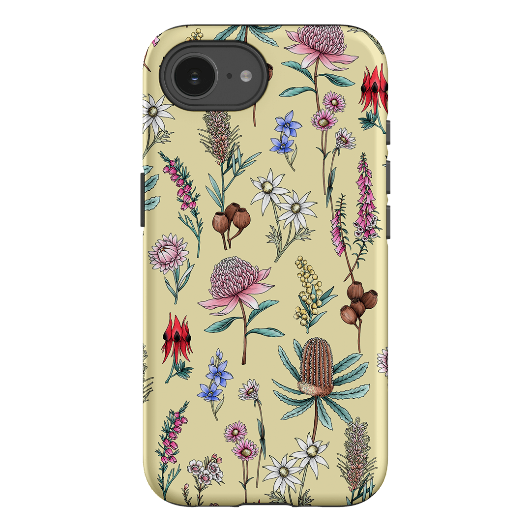 Banksia Butter Printed Phone Cases iPhone 16E / Armoured by Typoflora - The Dairy
