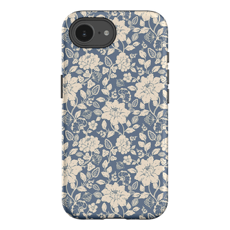 Blue Garden Printed Phone Cases iPhone 16E / Armoured by Kasiags Art - The Dairy