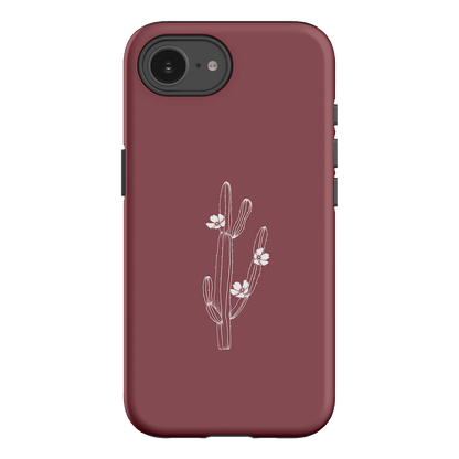 Cactus Flower Printed Phone Cases iPhone 16E / Armoured by Typoflora - The Dairy