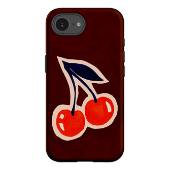 Cherries Printed Phone Cases iPhone 16E / Armoured by Studio Bon - The Dairy