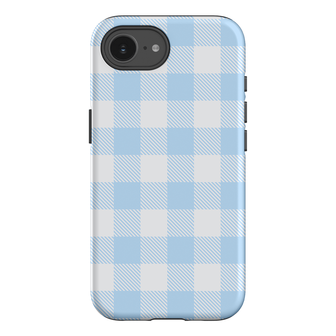Cloud Plaid Printed Phone Cases iPhone 16E / Armoured by The Dairy - The Dairy
