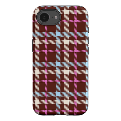 Confetti Plaid Printed Phone Cases iPhone 16E / Armoured by The Dairy - The Dairy