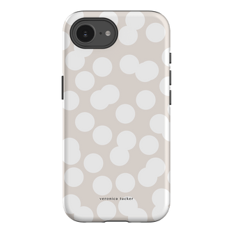 Confetti White Printed Phone Cases iPhone 16E / Armoured by Veronica Tucker - The Dairy