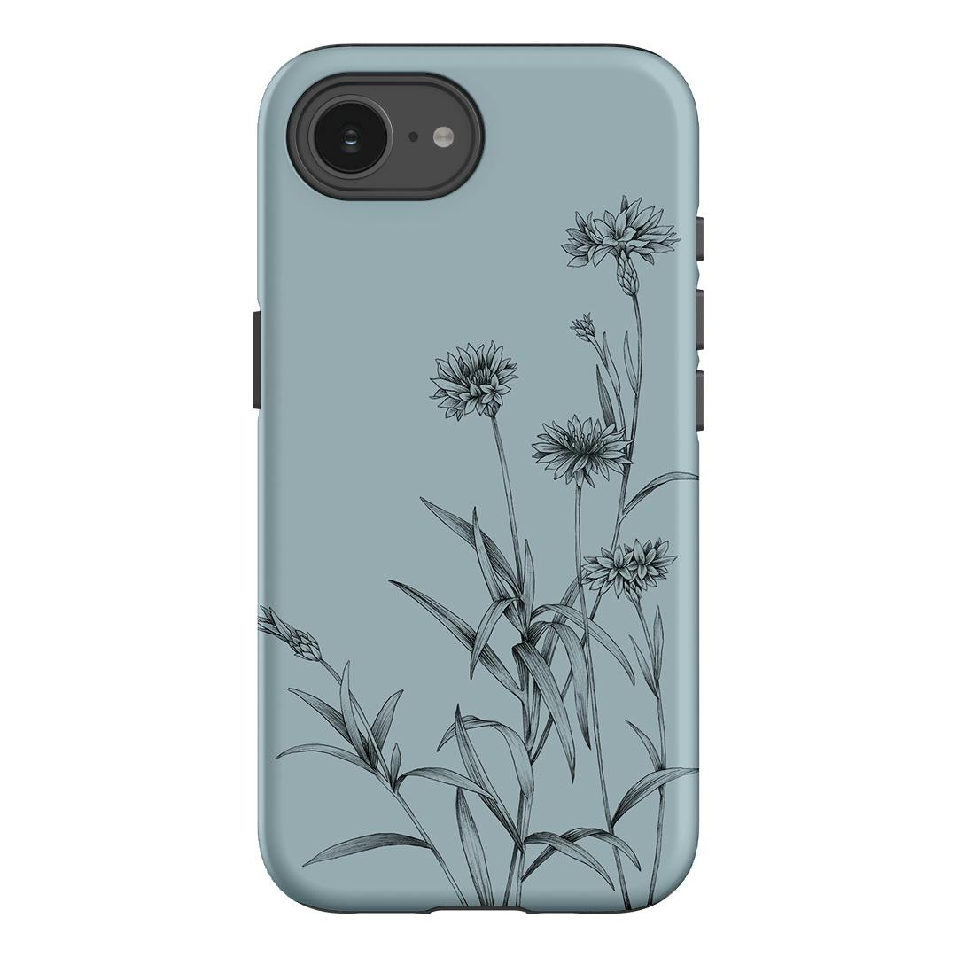 Cornflowers Study Printed Phone Cases iPhone 16E / Armoured by Typoflora - The Dairy