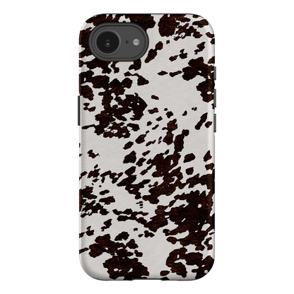 Cowhide Charm Printed Phone Cases iPhone 16E / Armoured by The Dairy - The Dairy