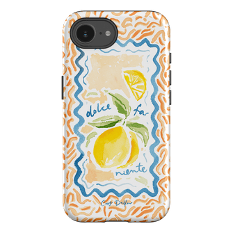Dolce Far Niente Printed Phone Cases iPhone 16E / Armoured by Cass Deller - The Dairy