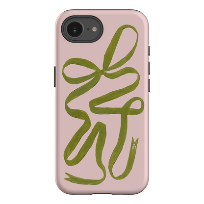 Garden Ribbon Printed Phone Cases iPhone 16E / Armoured by Jasmine Dowling - The Dairy