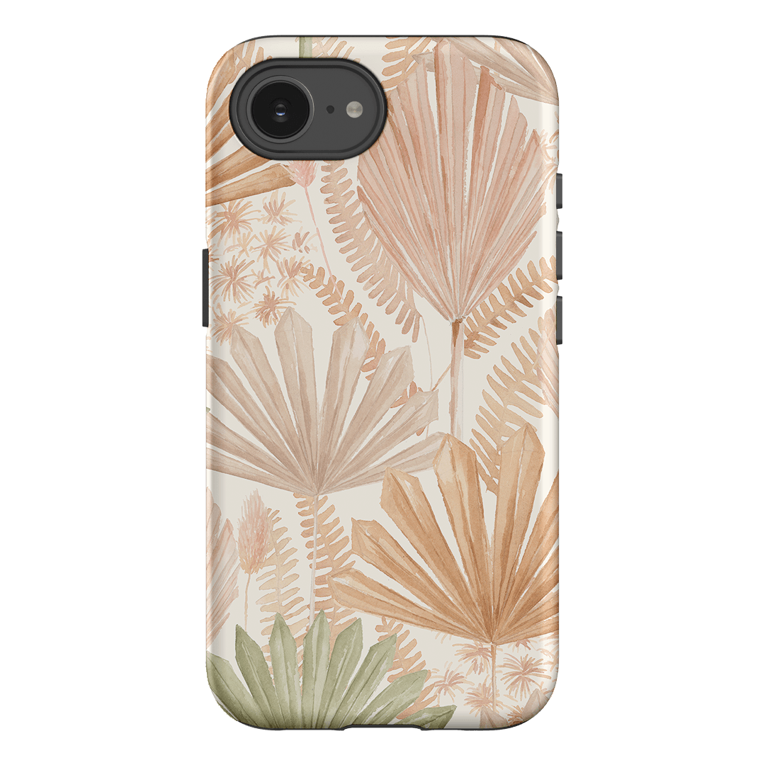 Golden Palm Printed Phone Cases iPhone 16E / Armoured by Cass Deller - The Dairy