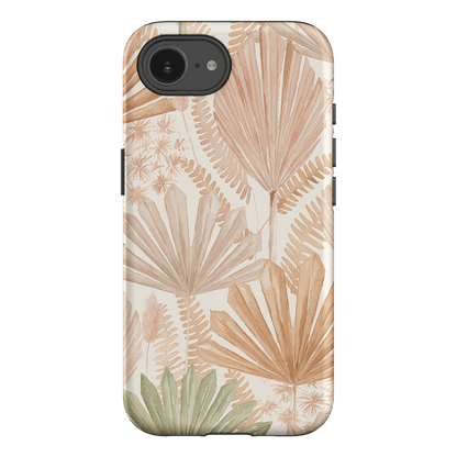 Golden Palm Printed Phone Cases iPhone 16E / Armoured by Cass Deller - The Dairy