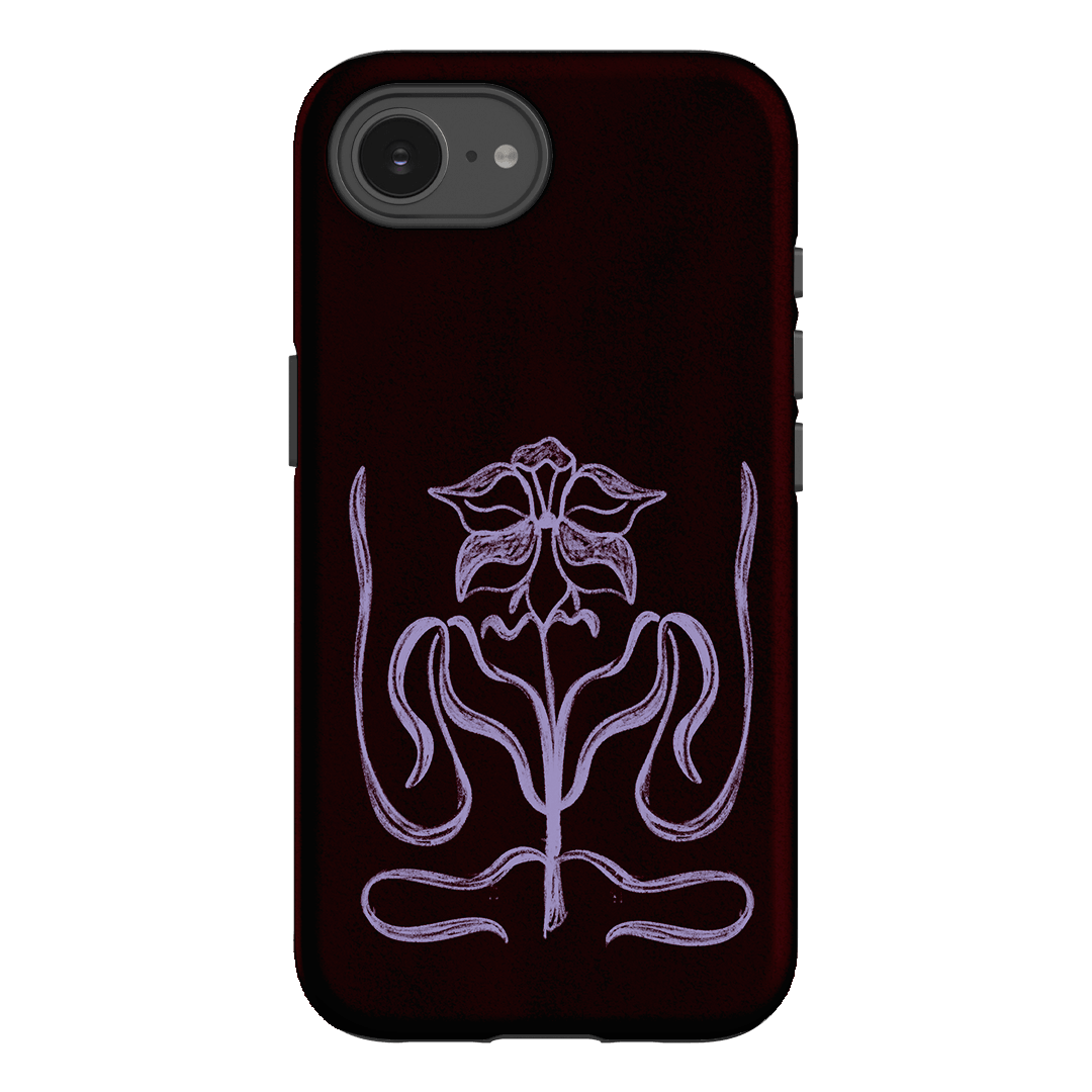 Growth Burgundy Printed Phone Cases by The Dairy - The Dairy