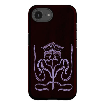 Growth Burgundy Printed Phone Cases by The Dairy - The Dairy