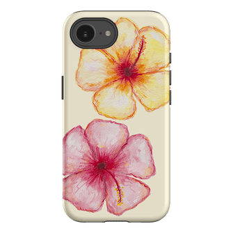 Hibiscus Flower Yellow Printed Phone Cases iPhone 16E / Armoured by BG. Studio - The Dairy