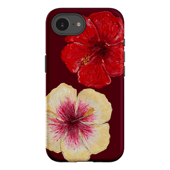 Hibiscus Flower Printed Phone Cases iPhone 16E / Armoured by BG. Studio - The Dairy