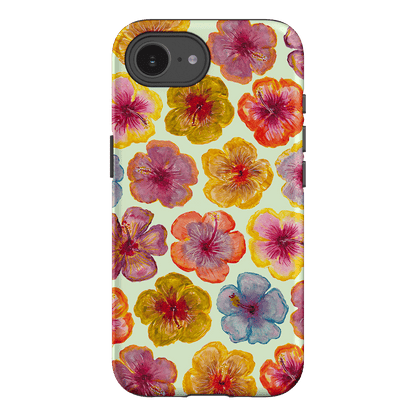 Hibiscus Holiday Sorbet Printed Phone Cases iPhone 16E / Armoured by BG. Studio - The Dairy