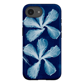 Hibiscus Cyanotype Printed Phone Cases iPhone 16E / Armoured by Sally Hungerford - The Dairy