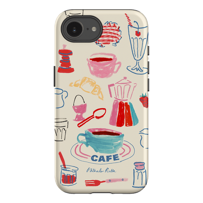 Home Cafe Printed Phone Cases iPhone 16E / Armoured by Phthalo Ruth - The Dairy