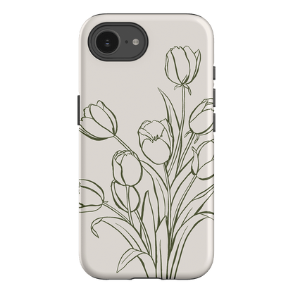 Inked Tulips Printed Phone Cases iPhone 16E / Armoured by Typoflora - The Dairy