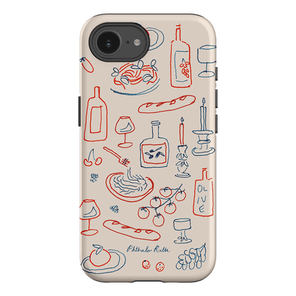 Italian Fare Printed Phone Cases iPhone 16E / Armoured by Phthalo Ruth - The Dairy