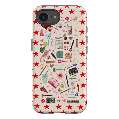 Just A Girl Printed Phone Cases iPhone 16E / Armoured by BG. Studio - The Dairy