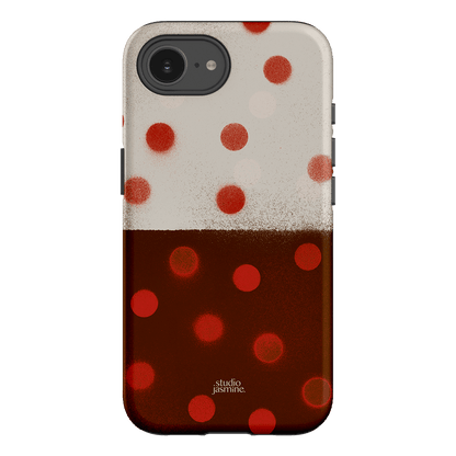 Ladybug Polka Dot Printed Phone Cases iPhone 16E / Armoured by Jasmine Dowling - The Dairy