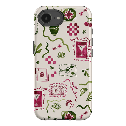 Martini Gal Printed Phone Cases iPhone 16E / Armoured by Charlie Taylor - The Dairy