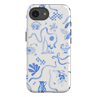 Mediterranean Wave Printed Phone Cases iPhone 16E / Armoured by Charlie Taylor - The Dairy
