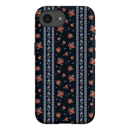 Midnight Stripe Printed Phone Cases iPhone 16E / Armoured by Kasiags Art - The Dairy