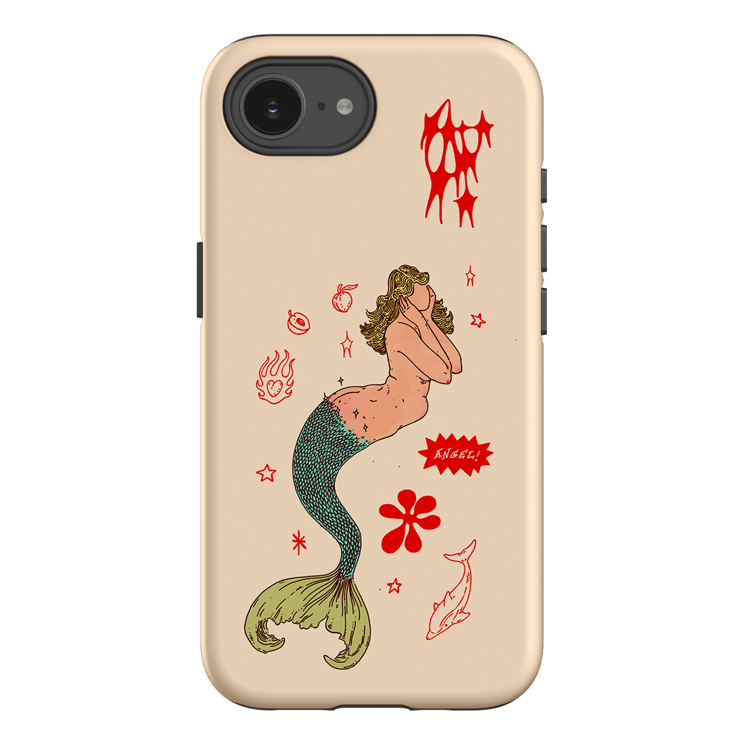 Mimi Cream Printed Phone Cases iPhone 16E / Armoured by Easty Beasty - The Dairy