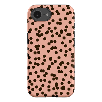 Mini Confetti Pink Chocolate Printed Phone Cases iPhone 16E / Armoured by Veronica Tucker - The Dairy
