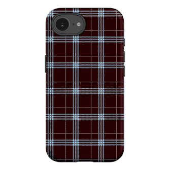 Mocha Plaid Printed Phone Cases iPhone 16E / Armoured by The Dairy - The Dairy