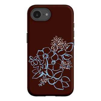 Mocha Posy Printed Phone Cases iPhone 16E / Armoured by Typoflora - The Dairy