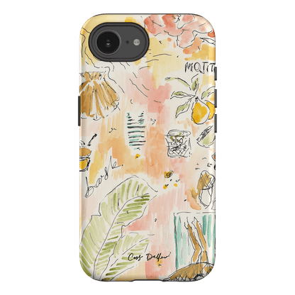 Mojito Printed Phone Cases iPhone 16E / Armoured by Cass Deller - The Dairy
